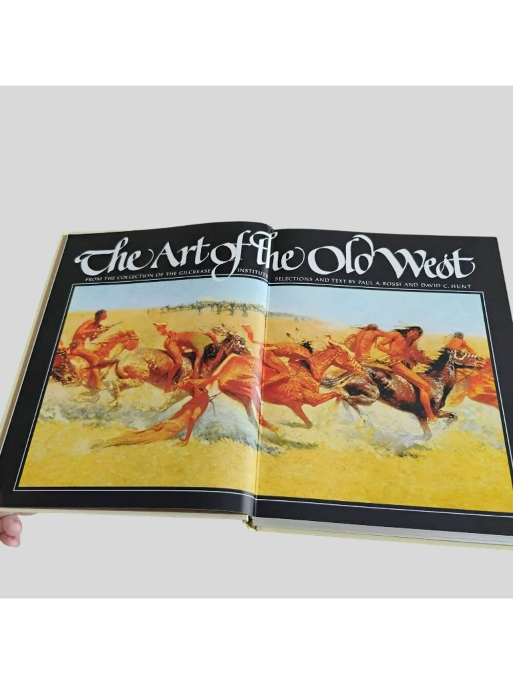 The Art Of The Old West Hardcover Book By Promontory Press 1981 11"x8.5" Classic
